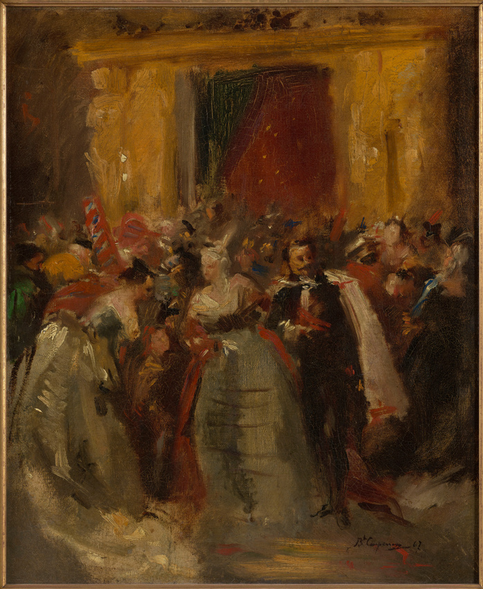 Bal costumé au palais des Tuileries