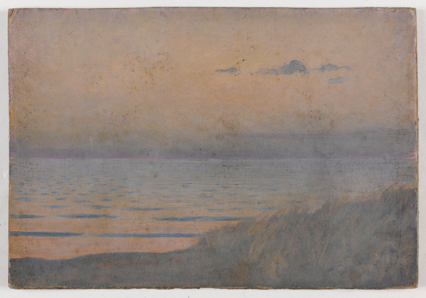 La Côte au soleil couchant