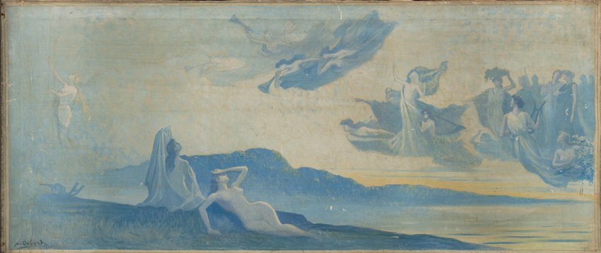 Le Retour du jour, étude pour le Conservatoire (Paris)