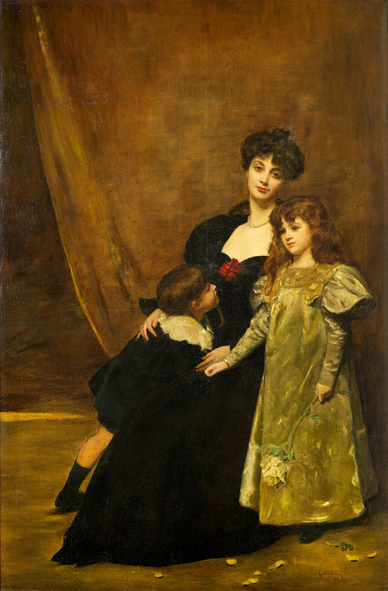 Madame Feydeau et ses enfants